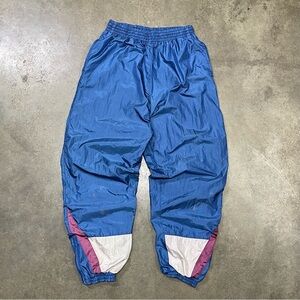 VTG 90s Baggy Lined Nylon Hip Hop Parachute Jogger Pants
